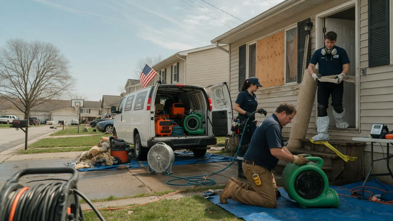 Water Damage Restoration in Middleville, MI near me